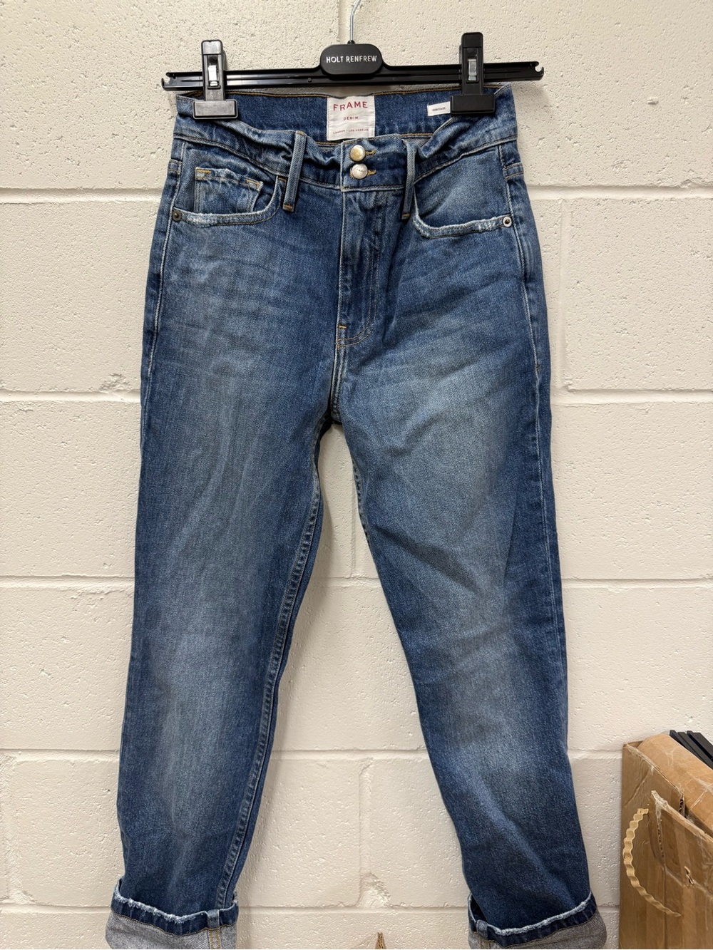 FEAME Le Sylvie Slender Straight Jeans size 25